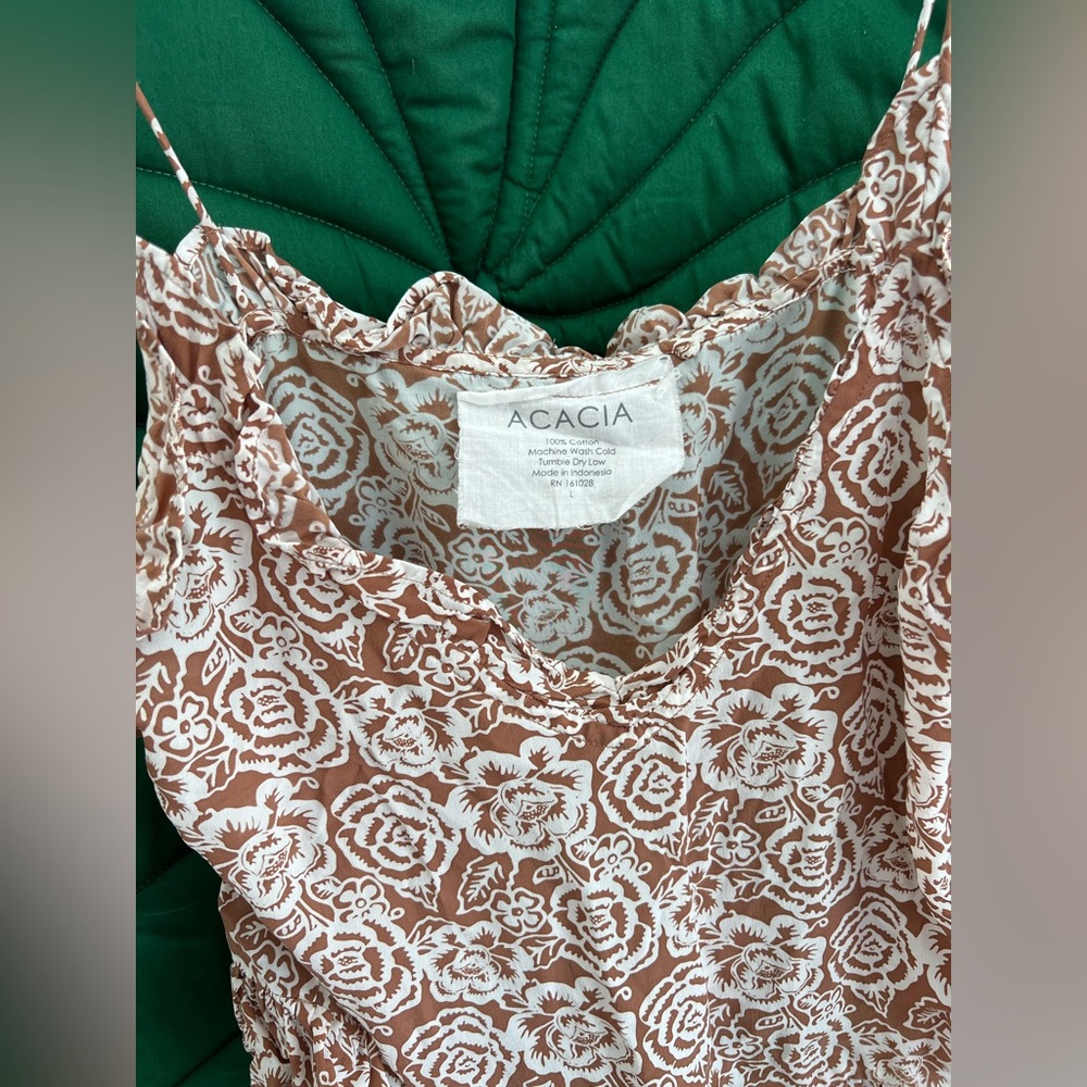 Nwot Chey Cupro Top Java. Print: Java. Size L. Co… - image 1